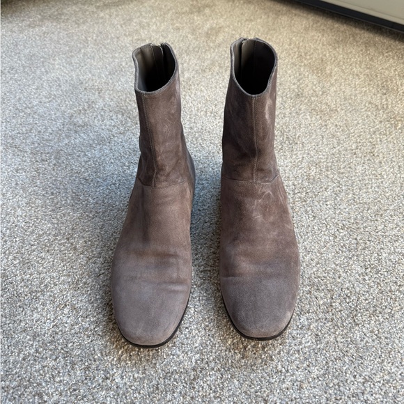 Suede booties (Italy) - Picture 2 of 8